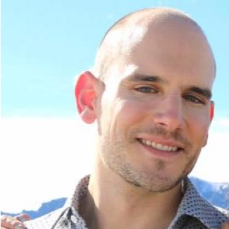 James Rossi, owner of Hawk & Petals Farm